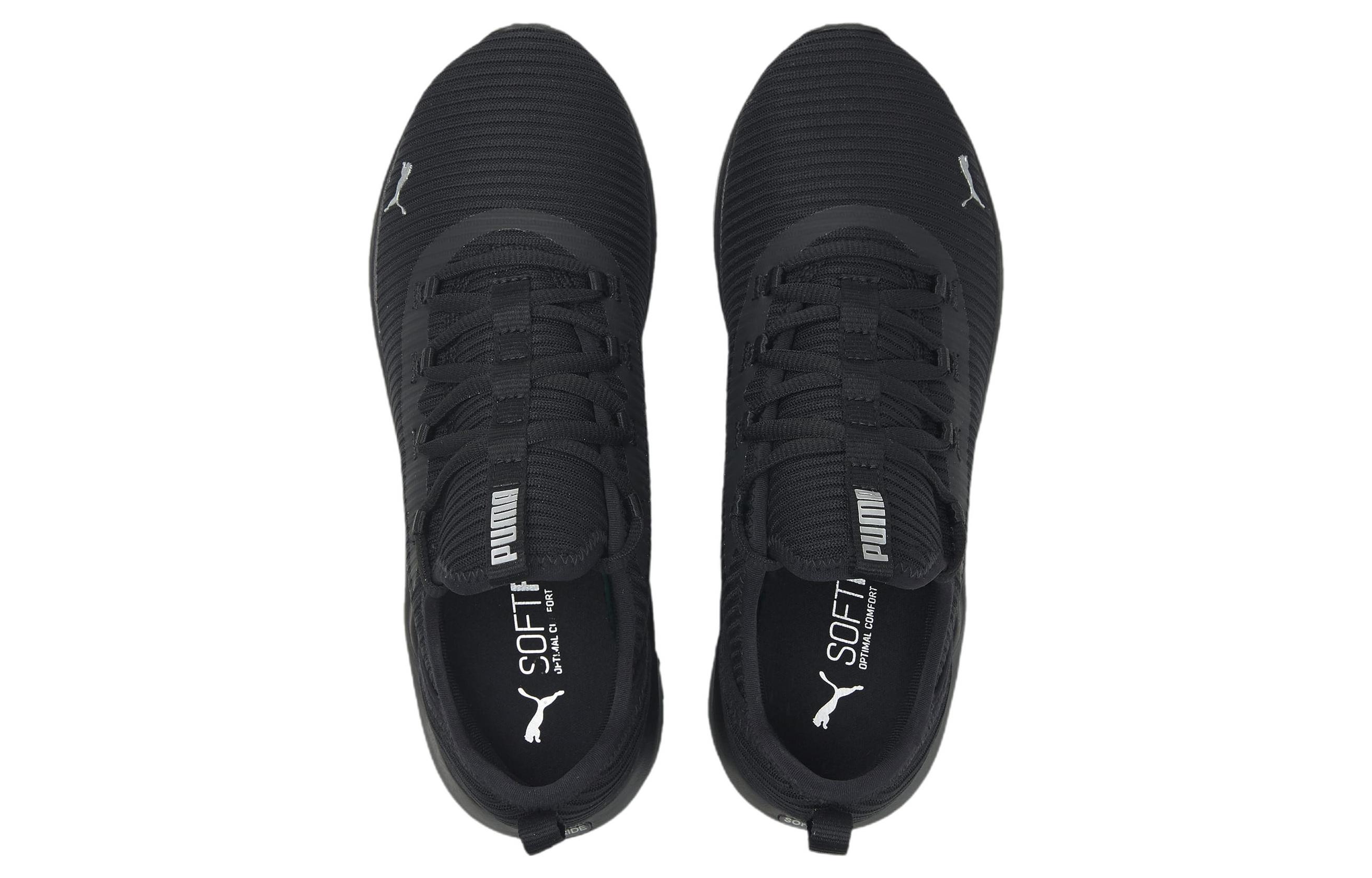 Lookbook (W) Puma Softride Finesse ''Schwarze Low-Top Laufschuhe'' 376038-10