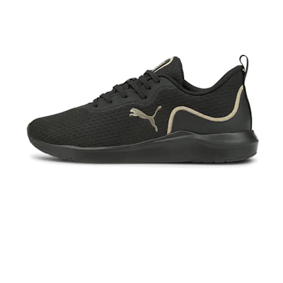 (W) Puma Softride Finesse 'Black Team Gold'