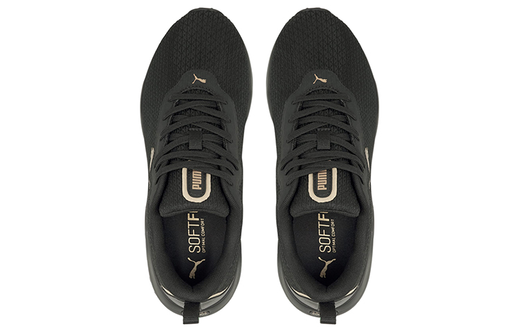 Lookbook (W) 彪马Softride Finesse“黑色团队金” 195086-02