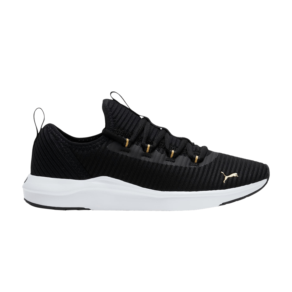(Women) Puma Softride Finesse 'Black Team Gold'  376038-16