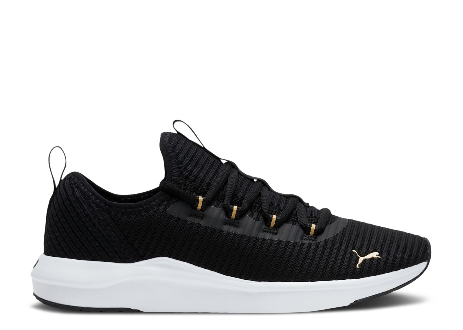 (Women) Puma Softride Finesse 'Black Team Gold'  376038-16
