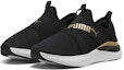 Lookbook (W) Puma Softride Harmony Slip-On 'Hitam Emas' 379606-01
