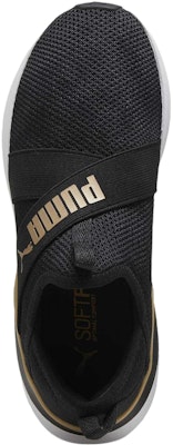 (Women) Puma Softride Harmony Slip-On 'Black Gold' 379606-01 Shop (Women) Puma Softride Harmony Slip-On 'Black Gold' 379606-01