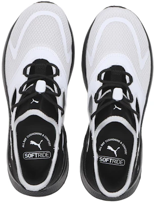 (W) Puma SOFTRIDE Maeve Mule Slip-On Putih/Hitam 313770-03 Order (W) Puma SOFTRIDE Maeve Mule Slip-On Putih/Hitam 313770-03