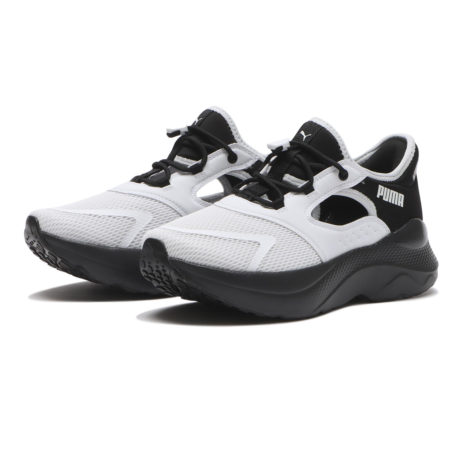 Lookbook (W) Puma SOFTRIDE Maeve Mule Slip-On Putih/Hitam 313770-03