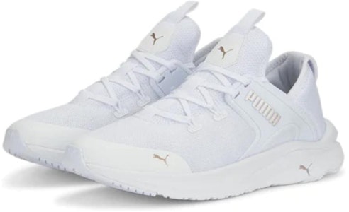 (W) プーマ ソフトライド ワンフォーオール 白×ローズゴールド 378442-01 Lookbook (W) プーマ ソフトライド ワンフォーオール 白×ローズゴールド 378442-01