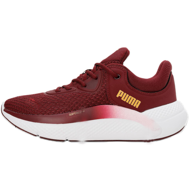 (Women) Puma Softride Pro 'Metallic - Aubergine Team Gold'  377058-02