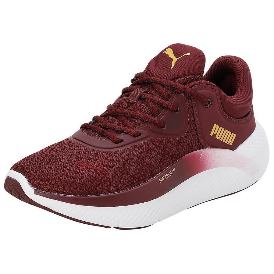 Lookbook (W) Puma Softride Pro 'Metallic - Emas Terung' 377058-02