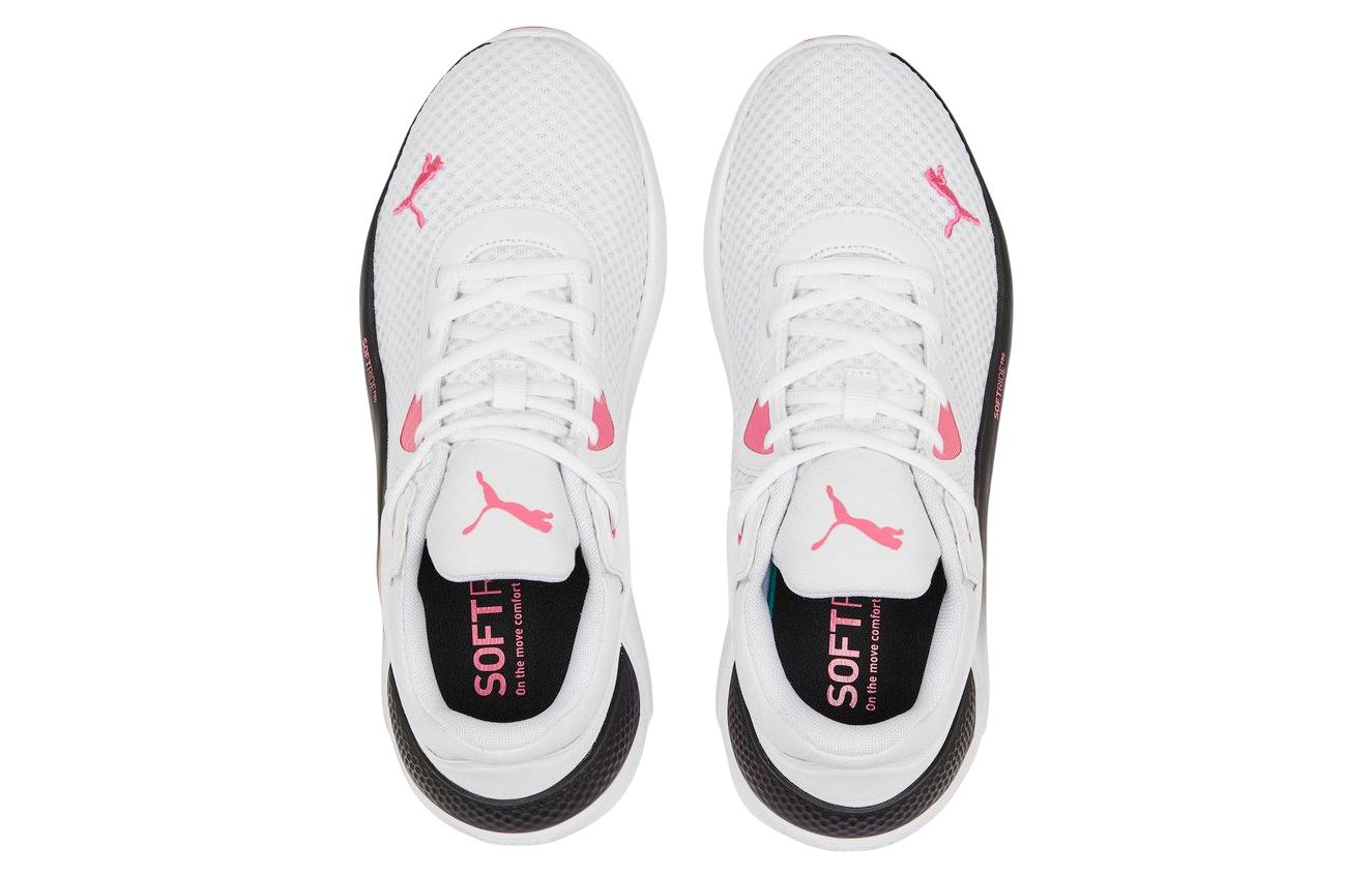Shop (W) Puma Softride Pro "Blanc Rose Noir" 377045-04