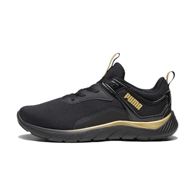 (W) Puma Softride Remi 'Molten Metal - Black Gold'