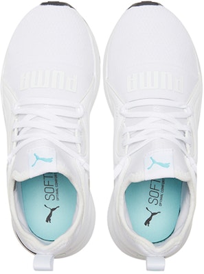Puma Softride Rift Breeze 輕便低筒運動休閒鞋 白藍黑 Shop Puma Softride Rift Breeze 輕便低筒運動休閒鞋 白藍黑