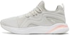 (W) Kasut Lari Puma Softride Rift Breeze Kelabu/Merah Jambu 195068-02