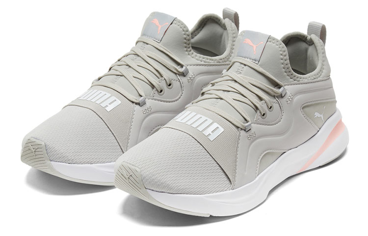 Lookbook (W) Puma Softride Rift Breeze Hardloopschoenen Grijs/Roze 195068-02