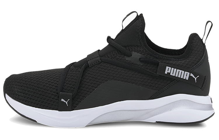 (Women) Puma Softride Rift Slip-On 'Black Metallic Silver' 194772-01