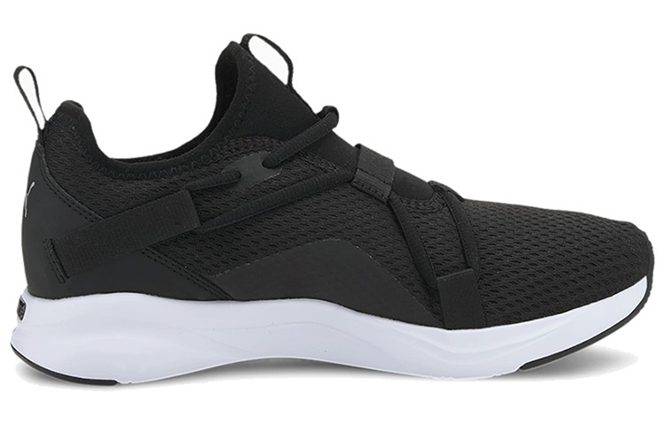 Order (W) Puma Softride Rift Slip-On ''Schwarz Metallic Silber'' 194772-01