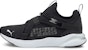 (W) Puma Softride Rift Slip-On 'Hitam Corak Haiwan' 195099-01