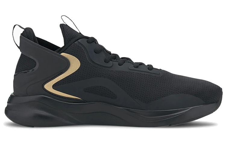Order (W) Puma Softride Rift Tech 'Hitam Emas' 193748-03