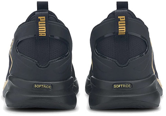 彪馬 Softride Rift Tech 女款 黑金 低幫運動鞋 Purchase 彪馬 Softride Rift Tech 女款 黑金 低幫運動鞋