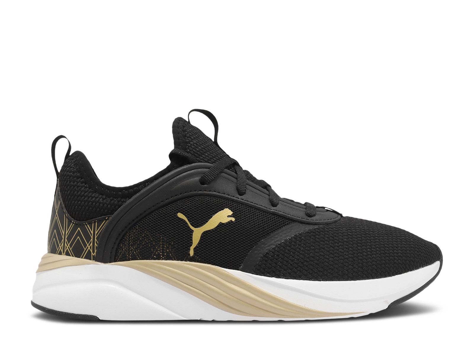 (Women) Puma Softride Ruby 'Deco Glam - Black Team Gold'  377052-01
