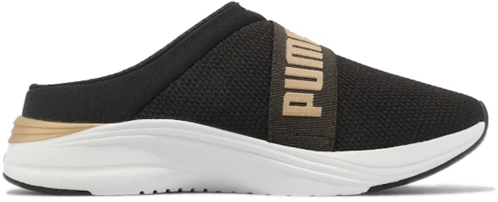 (Women) Puma Softride Ruby Mule 'Black Gold' 377064-06 Order (Women) Puma Softride Ruby Mule 'Black Gold' 377064-06