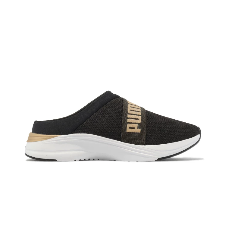 Order (W) Puma Softride Ruby Mule ''Nero Oro'' 377064-06