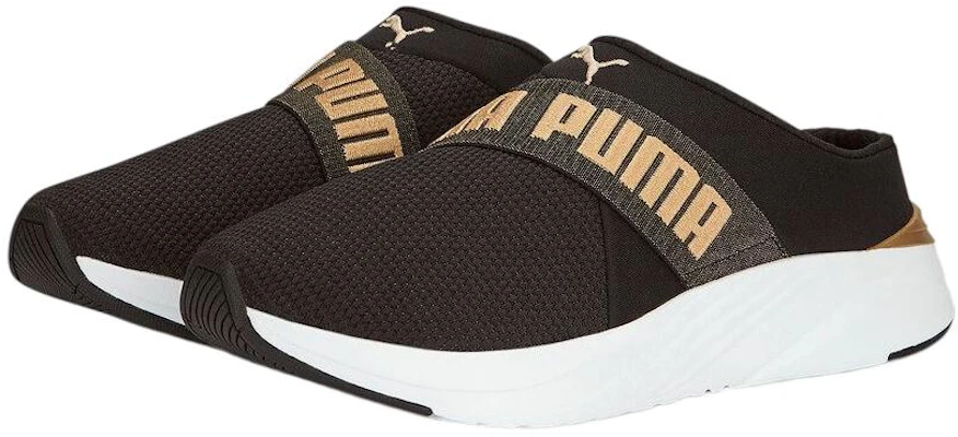 (W) Puma Softride Ruby Mule ''Nero Oro'' 377064-06 Lookbook (W) Puma Softride Ruby Mule ''Nero Oro'' 377064-06