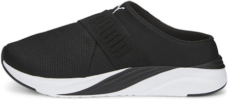 (Women) Puma Softride Ruby Mule 'Black White' 377064-01 (Women) Puma Softride Ruby Mule 'Black White' 377064-01