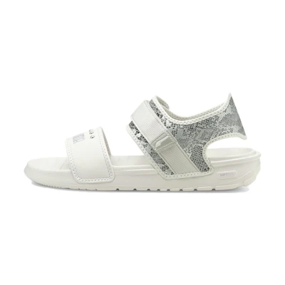 (W) Puma Softride Sandal 'White Snake'