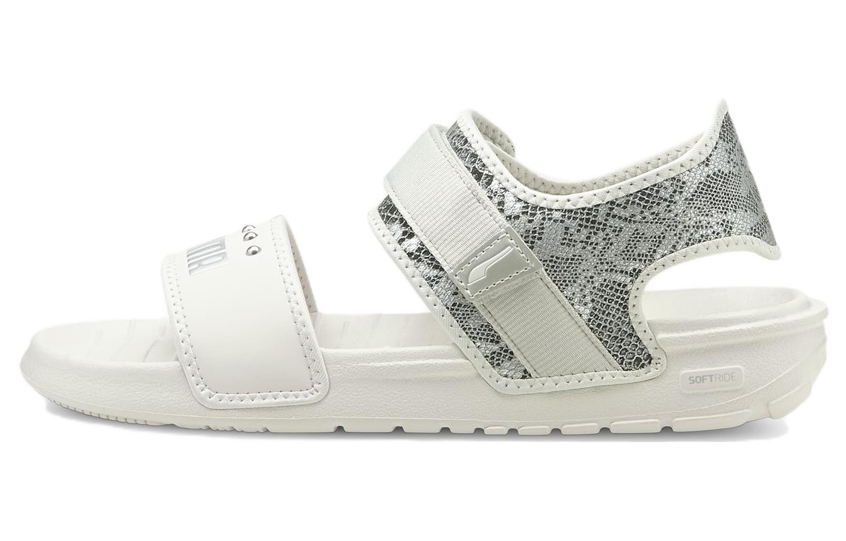 (Women) Puma Softride Sandal 'White Snake' 382084-02