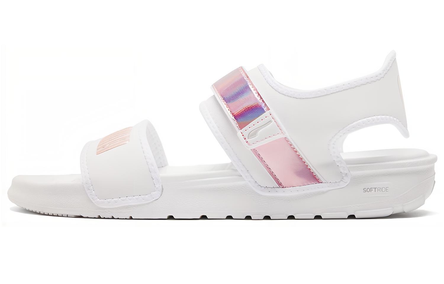 (Women) Puma Softride Sandal IRI Sandal White/Purple 382450-02