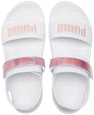 (Women) Puma Softride Sandal IRI Sandal White/Purple 382450-02 Shop (Women) Puma Softride Sandal IRI Sandal White/Purple 382450-02