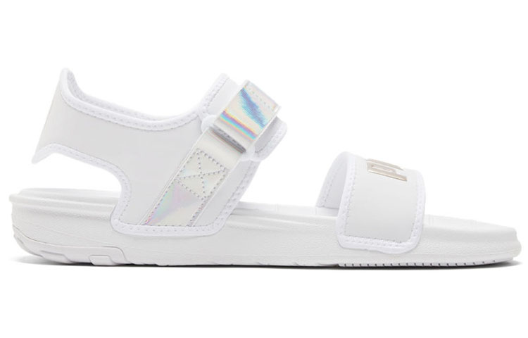 Order (W) Puma Softride Sandal IRI Wit/Zilver Sandalen 382450-01