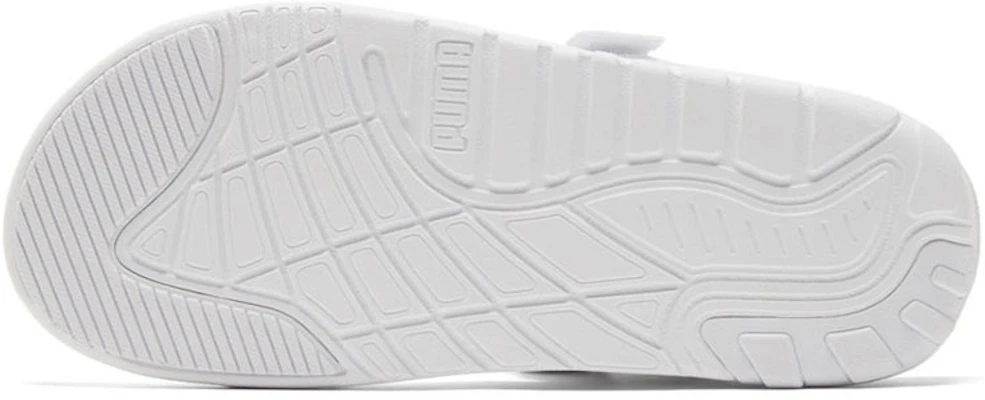 (W) Puma Softride Sandal IRI Wit/Zilver Sandalen 382450-01 Details for (W) Puma Softride Sandal IRI Wit/Zilver Sandalen 382450-01