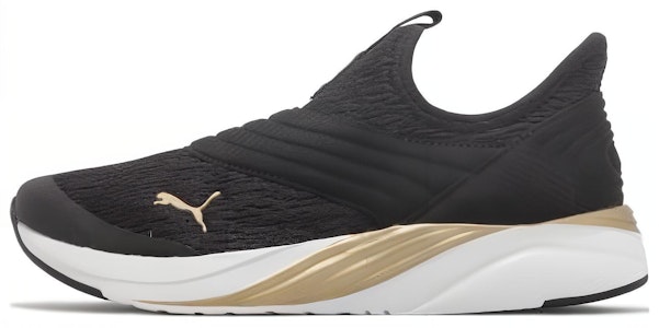 (W) プーマ ソフトライド ソフィア2 スリップ メタル (黒) 378789-01 Buy (W) プーマ ソフトライド ソフィア2 スリップ メタル (黒) 378789-01