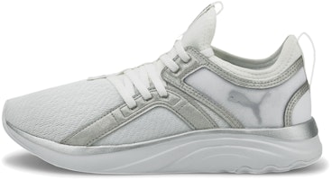 (Women) Puma Softride Sophia Animal Low Top Running Shoes Grey/White 195093-02 (Women) Puma Softride Sophia Animal Low Top Running Shoes Grey/White 195093-02