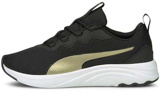 (W) (女性用) プーマ ソフライド ソフィア 'ブラックゴールド' 194356-10 194356-10 Buy (W) (女性用) プーマ ソフライド ソフィア 'ブラックゴールド' 194356-10 194356-10
