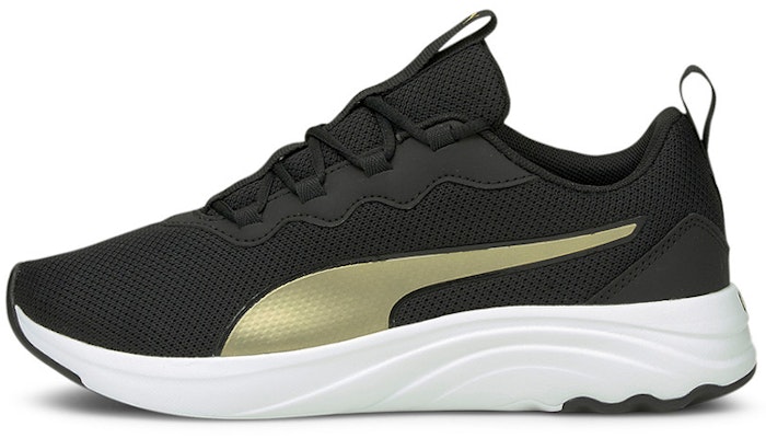 (W) (女性用) プーマ ソフライド ソフィア 'ブラックゴールド' 194356-10 194356-10 Buy (W) (女性用) プーマ ソフライド ソフィア 'ブラックゴールド' 194356-10 194356-10