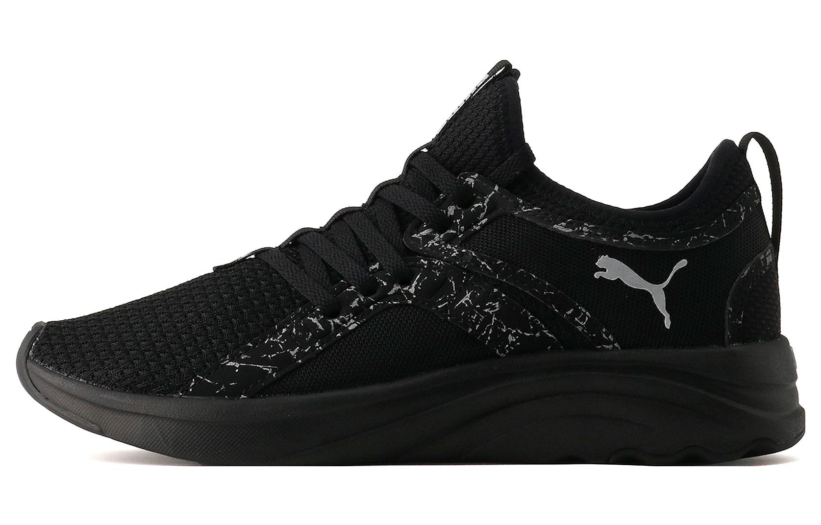 (Women) Puma Softride Sophia 'Black Low-Top Running' 377375-01