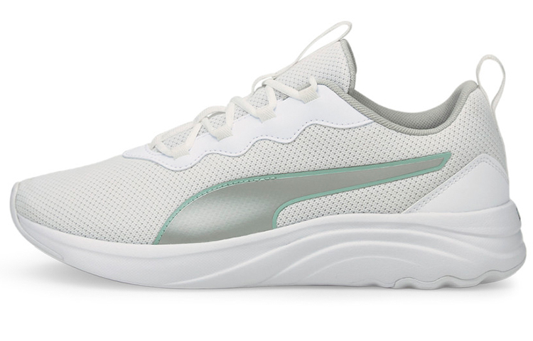 (Women) Puma Softride Sophia 'White Green Silver' 194356-12
