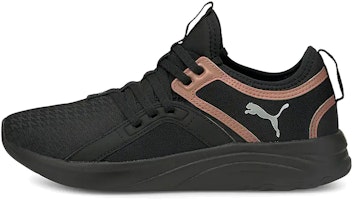 (Women) Puma Softride Sophia Q4 Shine 'Black Rose Gold' 195224-01 (Women) Puma Softride Sophia Q4 Shine 'Black Rose Gold' 195224-01