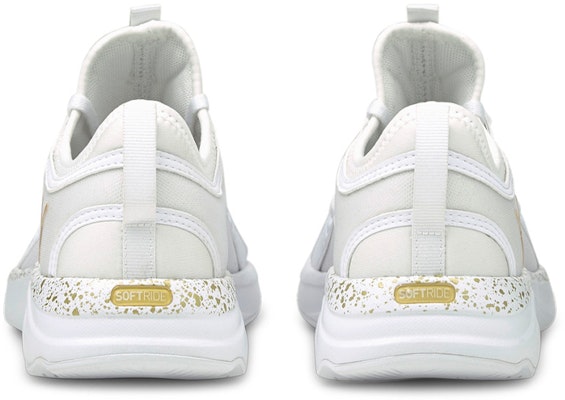 (W) Puma Softride Sophia Shimmer 'Putih Emas' 195223-02 Shop (W) Puma Softride Sophia Shimmer 'Putih Emas' 195223-02