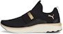 (W) Puma Softride Sophia Slip-on 'Hitam Emas' 195161-14