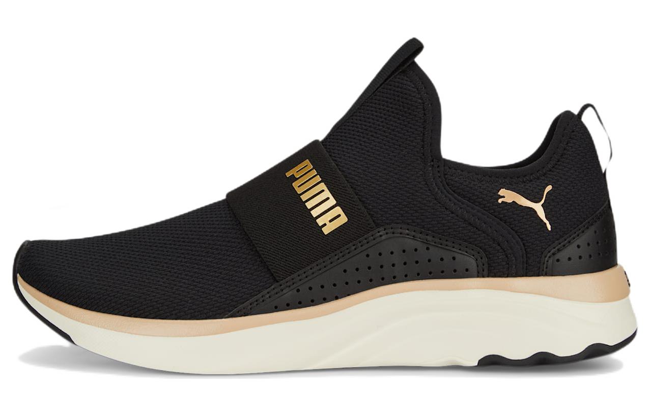 (Women) Puma Softride Sophia Slip-on 'Black Gold'  195161-14