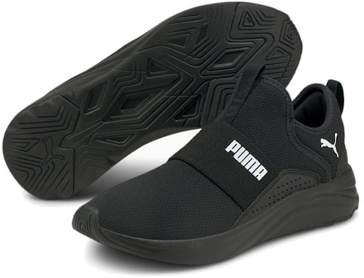 (Women) Puma Softride Sophia Slip-On 'Black White' 195161-01 Lookbook (Women) Puma Softride Sophia Slip-On 'Black White' 195161-01