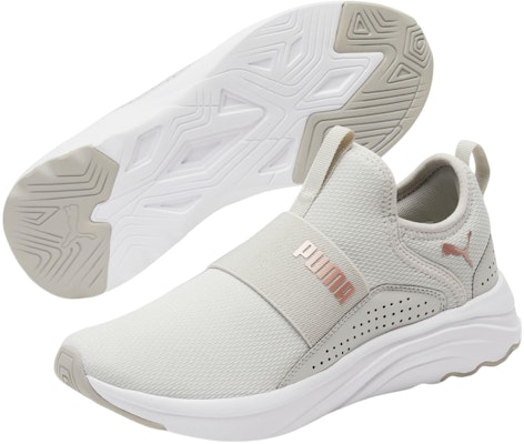 (Women) Puma Softride Sophia Slip-on 'Grey Rose Gold' 195161-12 Purchase (Women) Puma Softride Sophia Slip-on 'Grey Rose Gold' 195161-12
