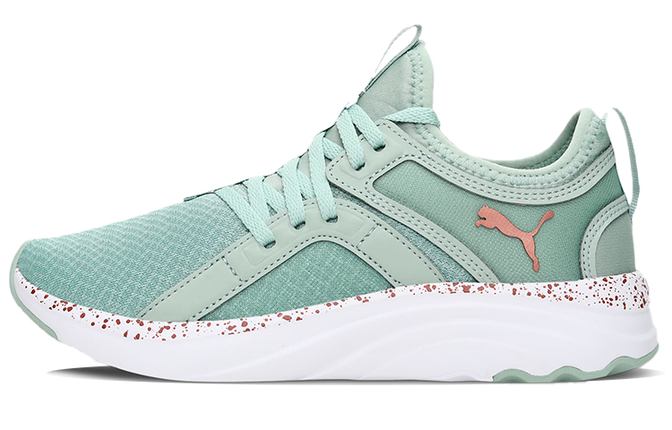 Buy (W) プーマ ソフトライド ソフィア スペックル "フロストグリーン" 376025-01