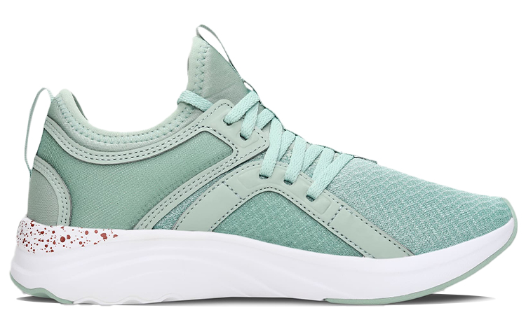 Order (W) プーマ ソフトライド ソフィア スペックル "フロストグリーン" 376025-01