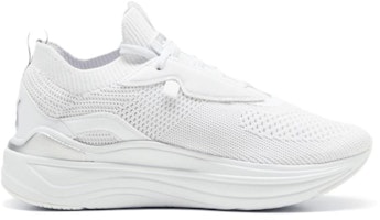 (W) 푸마 소프트라이드 소피아 스택드 (화이트 페더 그레이) 378827-07 Order (W) 푸마 소프트라이드 소피아 스택드 (화이트 페더 그레이) 378827-07