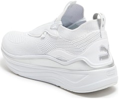 (W) 푸마 소프트라이드 소피아 스택드 (화이트 페더 그레이) 378827-07 Details for (W) 푸마 소프트라이드 소피아 스택드 (화이트 페더 그레이) 378827-07