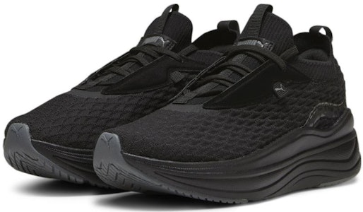 (女性用)Puma Softride Sophia Stacked Premium '黑色酷' 378854-01 Lookbook (女性用)Puma Softride Sophia Stacked Premium '黑色酷' 378854-01